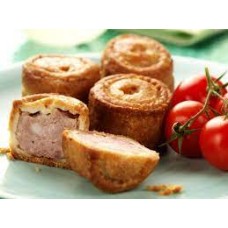 Hand raised pork pie 